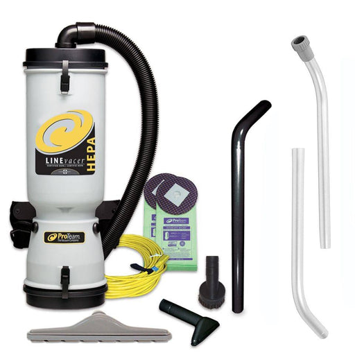 ProTeam® LineVacer® Mold Removal Backpack Vacuum w/ HEPA Filtration (#100277) Thumbnail
