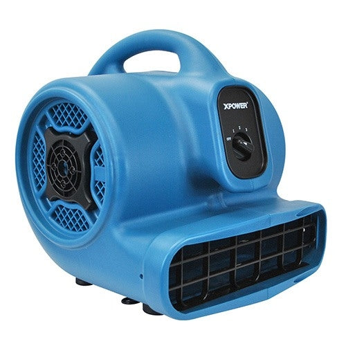 Xpower® P-400 Carpet Cleaning Air Mover (1/4 HP) - 1600 CFM Thumbnail