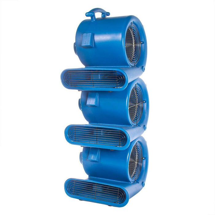 3-Speed Air Mover Fan - side stacked
