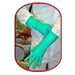13” Green Nitri-Solve 717 Chemical Glove in Use
